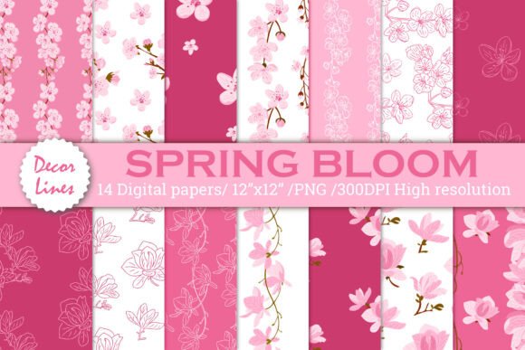 Evaluating Spring Bloom Patterns for Digital Design Projects