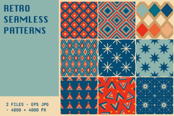 Geometrical Vintage Patterns: A Design Staple