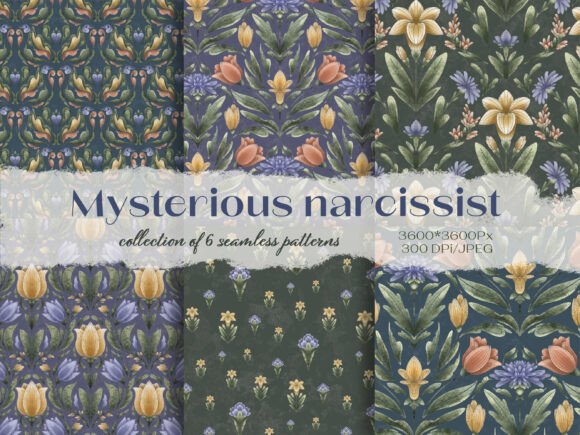 Mysterious Narcissist Patterns: Bringing Nature’s Sweetness to Your Creative Projects