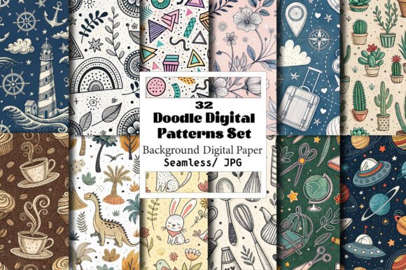 Unlocking Creative Potential: The Strategic Value of Seamless Doodle Digital Patterns in Modern Design