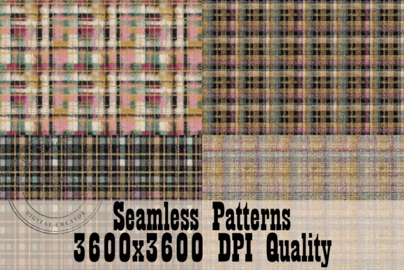 Unlocking Creative Potential with Funky Fabric Plaid Seamless Patterns