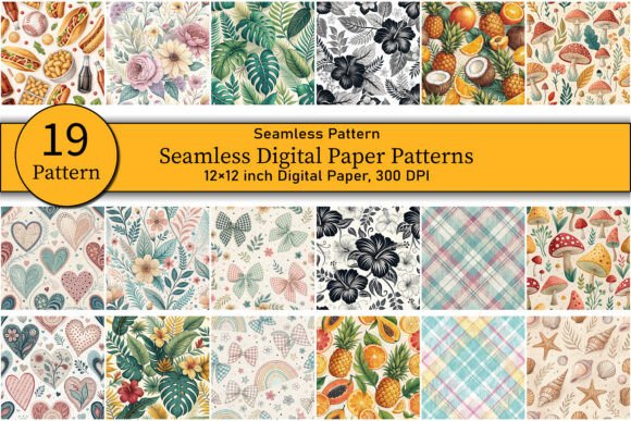 Unlocking Creativity: The Power of 19 Seamless Digital Paper Patterns